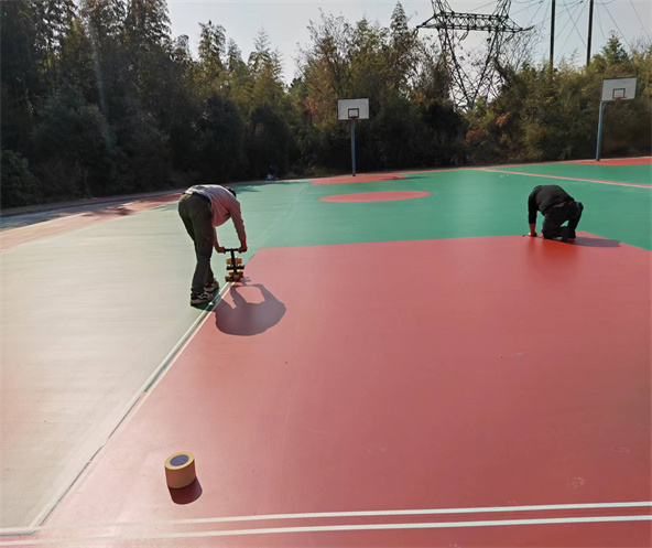 紅星學(xué)校藍(lán)球場 紅星學(xué)校藍(lán)球場